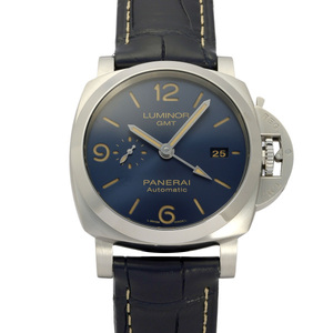 パネライ PANERAI ルミノール GMT PAM01033 ブルー文字盤 中古 腕時計 メンズ