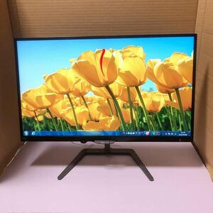 中古美品Phillips フィリップス 液晶モニター 246E7Q 23.6インチ 2018年製 ブラック 広角ディスプレイ 動作品SHY665