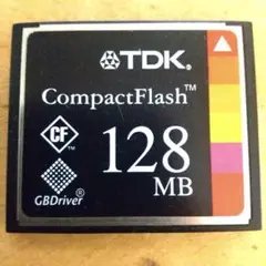 TDK CompactFlash 128MB コンパクトフラッシュ