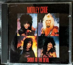 【同梱可】MOTLEY CRUE◆SHOUT AT THE DEVIL モトリー・クルー シャウト・アット・ザ・デヴィル　輸入盤