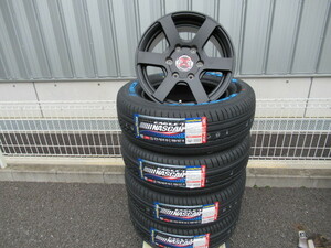 FENICE-X XC6 16x7 +38 6-139.7 マットブラック GOODYEAR NASCAR215/65R16 200系ハイエース レジアスエース