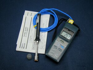 YOKOGAWA 横河 TX1002 TX10-02 デジタル温度計 90030B プローブ付 中古