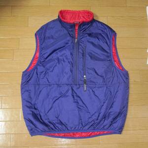 ☆90s パタゴニア パフボール ベスト プルオーバー（M）(ディープパープル) 1998 patagonia puffball USA製 90s vintage