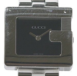 ★GUCCI グッチ 3600L ブラック文字盤 SS クォーツ レディース★