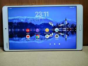 【d-01J上位版】HUAWEI MediaPad M3 BTV-DL09B LTE 64G プレミアムモデル　Android14化済★