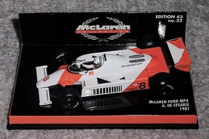 1/43マクラーレン フォード MP4 チェザリス 1981 McLAREN MP4/1