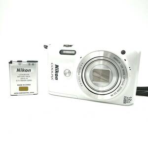 動作良好 Nikon ニコン COOLPIX S6900 クールピクス コンパクトデジタルカメラ ホワイト