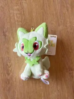 【 新品 】 ニャオハ ポケットモンスター ポケモン ぬいぐるみ キーホルダー