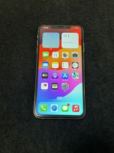 iPhone XS Max 256GB シルバー　simフリー 判定○