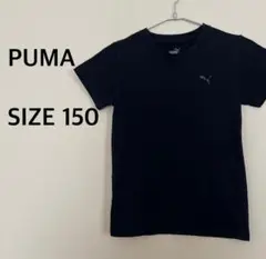 【PUMA】半袖Tシャツ/キッズ/子供服/シンプル/ロゴ/黒/ブラック