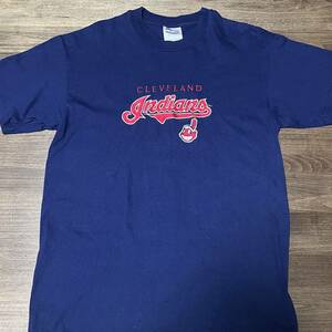 MLB クリーブランド インディアンス ワフー酋長 Tシャツ (Hanes)