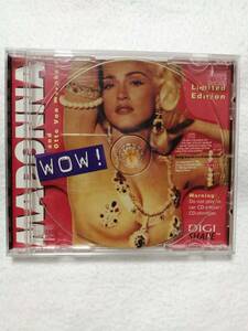 【限定シェイプトCD】Madonna Wow! 仏オリジナル　マドンナ　初期音源