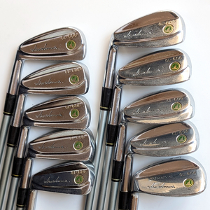 10本セット 3-11 SW HONMA CL-606 アイアン シャフト T-800 BORON R-1 10本 セット ゴルフクラブ ホンマ 緑モグラ 中古 