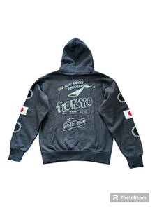 ★RED HOT CHILI PEPPERS 【2024東京ドーム限定】 TOKYO　BLACK　HOODIE【Mサイズ】 新品　◎値段交渉OK◎