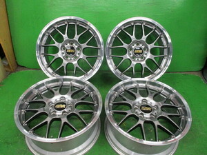 ☆ＢＢＳ/ＲＳ－ＧＴ/ＲＳ９００Ｈ☆１８インチ/８Ｊ＋４０/１１４．３－５Ｈ☆クラウン/マークＸ/プリウスα等に