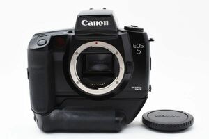 [良品] Canon キャノン EOS 5 QUARTZ DATE VG-10付属 フィルムカメラ ボディ 黒 即決送料無料/#2240560A