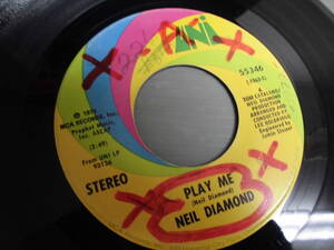 NEIL DIAMOND/PLAY ME★米国盤シングル