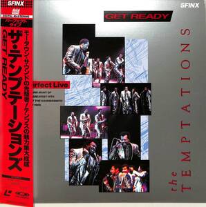 B00190405/LD/テンプテーションズ(THE TEMPTATIONS)「Get Ready Perfect Live 1988 (1989年・SM050-5603・ソウル・SOUL)」