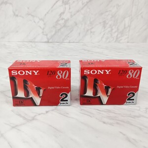 ●送料無料 未使用品 SONY ソニー ミニDVカセット 120LPモード 80分 2DVM80R3 2本入 x 2パック(4本)/sony ソニー デジタル ビデオ カセット