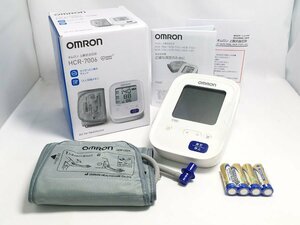 ☆未使用☆OMRON オムロン 上腕式血圧計 スタンダード19シリーズ HCR-7006 動作確認済み