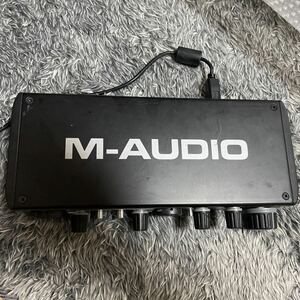 M-AUDIO M-TRACK PLUS通電確認済み