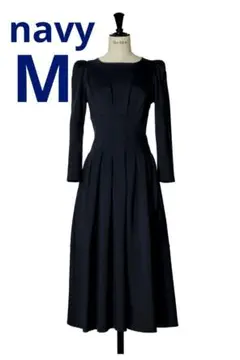 【新品未開封】2025 Marylebone Long Dress navy M