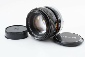 ★実用品　動作確認済★ CANON キャノン FD 50mm f1.4 S.S.C. MF レンズ　防湿庫管理 #C603