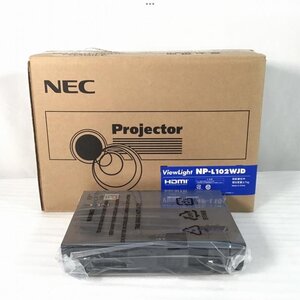 【未使用中古品】 日本電気 / NEC ViewLight モバイルプロジェクター NP-L102WJD ビジネス(業務用) 2015年 DLP 1000ルーメン 30017932