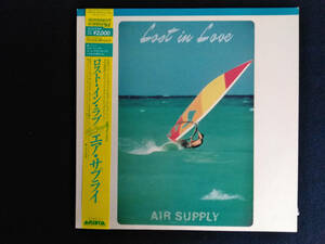 　AIR SUPPLY　エア・サプライ　ロスト・イン・ラブ　来日記念　ペパーミント・カラー盤　帯付き