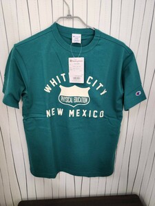 新品未着用 チャンピオン Tシャツ Champion サイズL C3-X343 ミッドグリーン