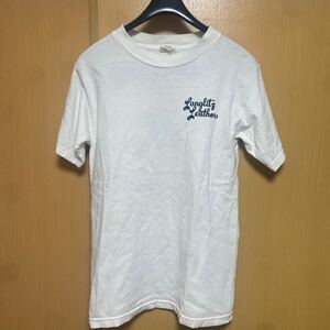 ラングリッツレザーズ　LANGLITZ LEATHERS Tシャツ 半袖 S 白 ホワイト オールドモデル