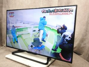 〇 SHARP シャープ AQUOS 40V型 フルハイビジョン液晶テレビ LC-40W35 2017年製 リモコン付き　〇中古〇