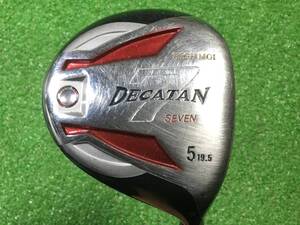 hvc-554 中古　アメリカン倶楽部　デカタン/DECATAN SEVEN　フェアウェイウッド 5W 19.5度　純正カーボン R