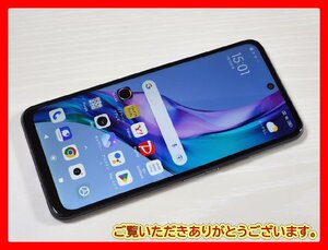 　★【48856WM】 完動品 SoftBank A101XM XIAOMI Redmi Note 10T アジュールブラック 1円 ! 1スタ !