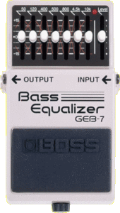 新品 　ＢＯＳＳエフェクターGEB-7ベースイコライザー