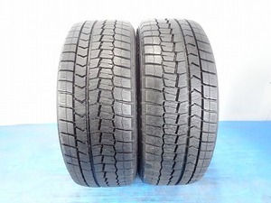 ダンロップ WINTER MAXX WM02 225/45R18 91Q★8.5分山 2021年製 2本 スタッドレス【福島発 送料無料】FUK-E14514★冬