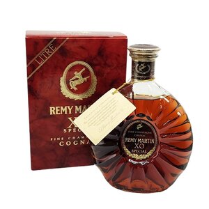 ZE849 古酒 REMY MARTIN XO SPECIAL レミーマルタン XO スペシャル 1000ml 1L クリアボトル コニャック ブランデー 箱付き 未開栓