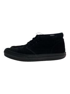 VANS◆ハイカットスニーカー/25.5cm/ブラック/スウェード