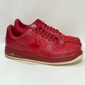 28.5cm NIKE AIR FORCE 1 07 LV8 718152-605 ナイキ エアフォース1 07 LV8 ジムレッド メンズ スニーカー JN 108019