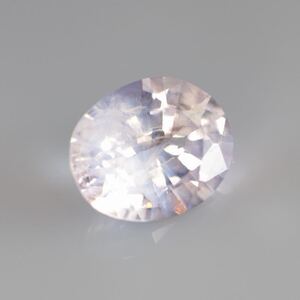 ★可愛い★天然シルキーサファイアルース0.625ct★オーバルミックスカット★シルキー★非加熱の可能性有り★