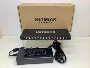 ◆1万円スタート ジャンク NETGEAR GS316EP-100JPS スイッチングハブ 15ポート 1G (SFPx1) PoE+ (180W) 初期化済み