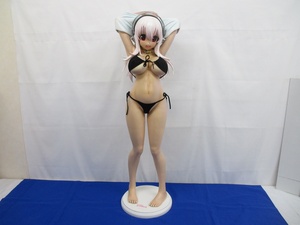 431G ジャンク ★ スーパーそに子 日焼けver. 1/2 ポリレジン 完成品 フィギュア 美少女 アダルト 約90㎝ 台座有 破損有 A-TOYS