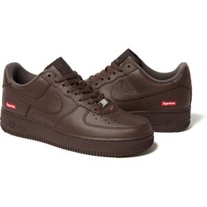 Supreme × Nike 23FW Week1 Air Force 1 Low Brown US8.5/26.5cm オンライン購入 国内正規 全タグ付 シュプリーム ナイキ エアフォース 茶