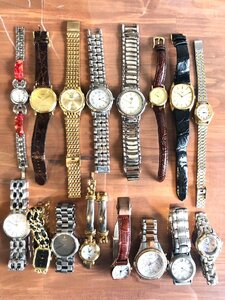 【\１～】ジャンク腕時計おまとめ 16点　不動品　Dior　クレドール　セイコー　シチズン　メンズ　レディース　QZ　部品取り　時計　u873
