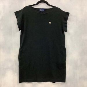 FRED PERRY フレッドペリー カットソー チュニック ブラック系 8 [PT14737]