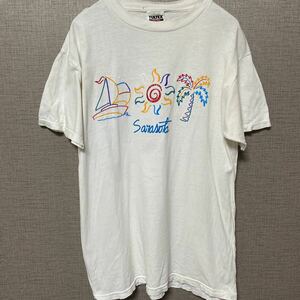 90s USA ビンテージ ヴィンテージ Tシャツ tee アメリカ 古着 オールド アート art ロゴ イラスト ストリート アメカジ バンド ロック