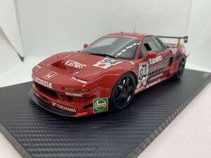 TSM MODEL 1/18 本田 1995 Honda NSX GT2 #84 ル・マン24時間 Kunimitsu J03-03-011