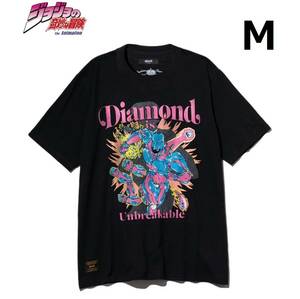 新品☆グラム ジョジョ コラボ クレイジーダイヤモンド Tシャツ M glamb jojo Crazy Diamond ジョジョの奇妙な冒険 ダイヤモンドは砕けない