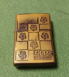 Zippo/ジッポー　花模様　2000年製　フラワー　FLOWER