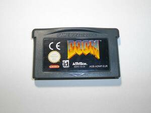 海外版　GBA　DOOM　ドゥーム　FPS　欧州版 ゲームボーイアドバンス